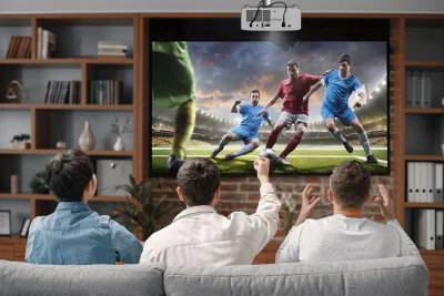 Videoproiector Optoma HZ40HDR, DLP laser FHD 1920*1080, 4.000 lumeni, 300.000:1, contrast dinamic 2.000.000:1, 16:9/ 4:3/ 16:10, 30.000 ore, distanta maxima de proiectie 10 m, dimensiune maxima imagine 7.62 m/ 300", 2* HDMI,USB-A power 1.5A, RS232, a