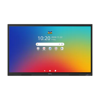 Viewsonic IFP 86IN 4K ANDROID 16 EDLA 64, 2.18 m (86"), 1895.04 x 1065.96 mm, 450 cd/m², 1.07 billion colours, 3840 x 2160 pixels, TFT-LCD