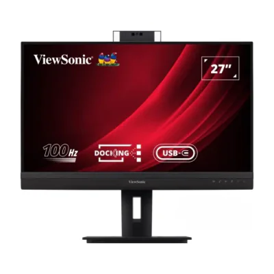 Viewsonic VG Series VG2757V-2K, 68.6 cm (27"), 2560 x 1440 pixels, Quad HD, LED, 5 ms, Black