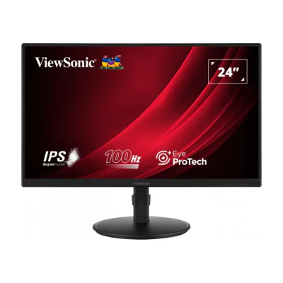 Viewsonic VG2408A-MHD, 61 cm (24"), 1920 x 1080 pixels, Full HD, LED, 5 ms, Black