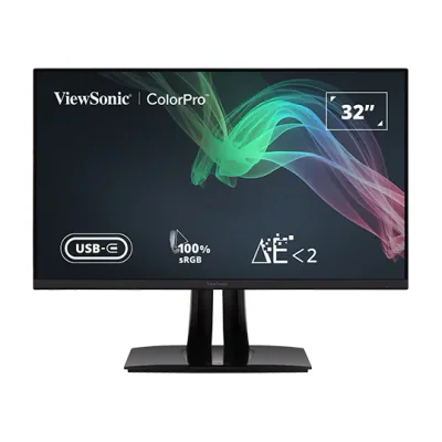 Viewsonic VP56, 81.3 cm (32"), 3840 x 2160 pixels, 4K Ultra HD, LED, 5 ms, Black
