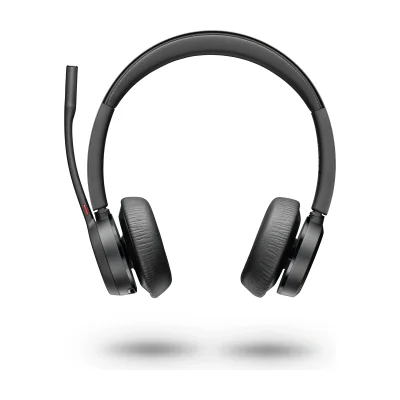HP Poly Voyager 4320 USB-A Headset +BT700 dongle, Wireless, Office/Call center, 20 - 20000 Hz, 122 g, Headset, Black