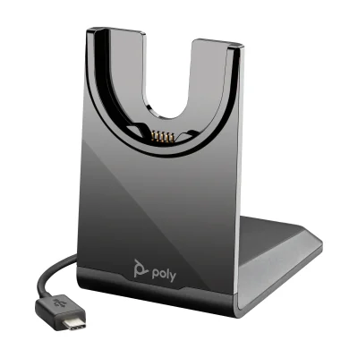 HP Poly Voyager USB-C Charging Stand, Charging stand, 240 g, Black