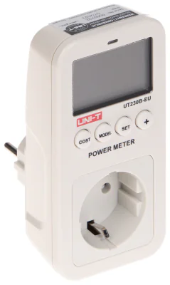 Wattmetru cu afișaj LCD UNI-T UT-230B-EU, 0,1-3680 W, max. 16 A