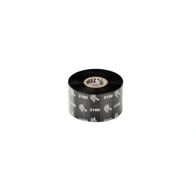 Wax Ribbon, 40mmx450m (1.57inx1476ft), 2100; High Performance, 25mm (1in) core, 12/box