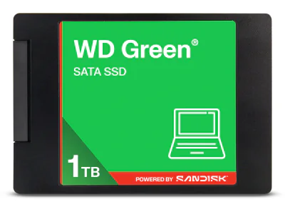SSD WD Green 1TB SATA, 2.5", 7mm, Read: 545 MBps "WDS100T5G0A-00CPT0"
