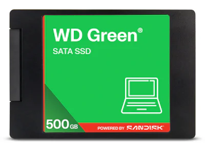 SSD WD Green 500GB SATA, 2.5", 7mm, Read: 545 MBps "WDS500G5G0A-00CPT0"