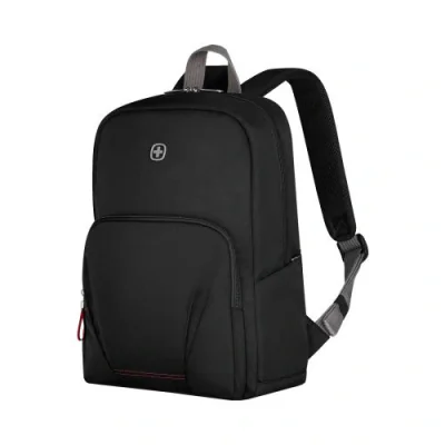Wenger, Motion Backpack, 15.6" Laptop Backpack with Tablet Pocket, Chic Black "612545"