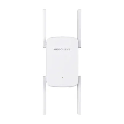 Wi-Fi Range Extender Mercusys AC1900  ME50G; Dual-Band, Standarde Wireless: IEEE 802.11a/n/ac 5 GHz, IEEE 802.11b/g/n 2.4 GHz, Viteza wireless:  600 Mbps at 2.4GHz, 1300 Mbps at 5GHz, Interfata: 1 x Gigabit Ethernet Port, 4 x Andene externe, Consum: 