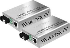 WI-MC101G PAIR - 25KM 1000Mbps Convertor de media cu o singură fibră optică, Conector: UTP: RJ-45,100/1000Mbps; Fibră: SC, 1000 Mbps, Suport Tag-VLAN, Port-V