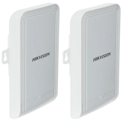 Wireless bridge pentru lift 2.4 GHz 300 Mbps, 500 m HIKVISION DS-3WF0EC-2NT, PoE