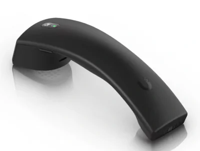 """Wireless handset which supports clear