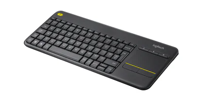 WIRELESS TOUCH KEYBOARD K400+/DARK - NLB - 2.4GHZ CENTRAL
