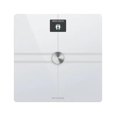 Withings Body Comp Complete Body Analysis Wi-Fi Scale - White