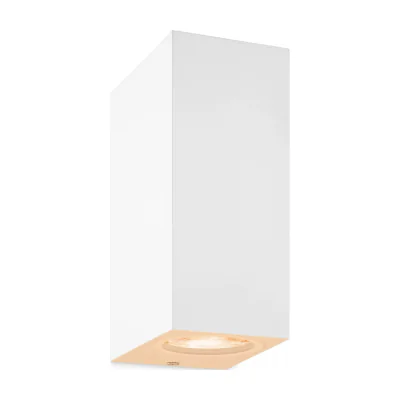 WiZ Up and Down Wall Spotlight, Smart wall light, Wi-Fi/Bluetooth, White, Wi-Fi 4 (802.11n), 802.11b, 802.11g, LED, Metal