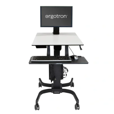 WORKFIT-C SINGLE LD/SIT-STAND WORKSTATION