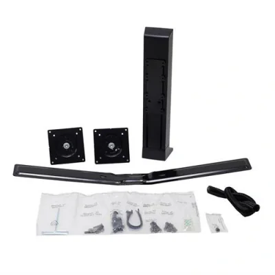 WORKFIT DUAL MONITOR KIT/UNIVERSAL BLACK