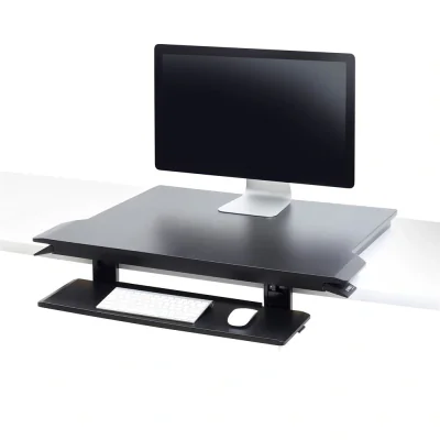 WORKFIT-TX W/DROPDOWN KB TRAY/PVC BLACK
