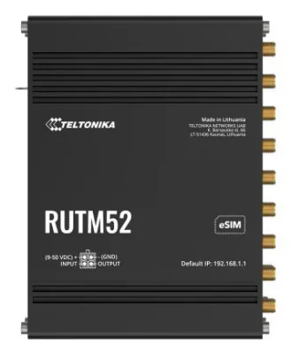 WRL ROUTER LTE 5G/DUAL SIM RUTM52 TELTONIKA