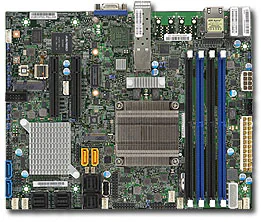 X10SDV-4C-7TP4F 1518 DDR4 FATX/VGA 2XGBE10GBE SAS2 IPMI 1PACK