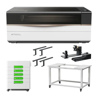 xTool P3 80W mașină de gravură cu laser - kit all-in-one