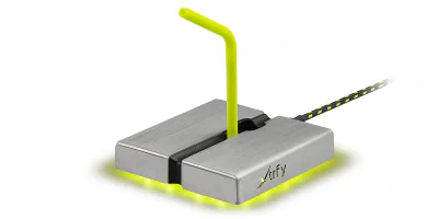 XTRFY B1 MOUSE BUNGEE MOUSE/BUNGEE SILVER - YELLOW