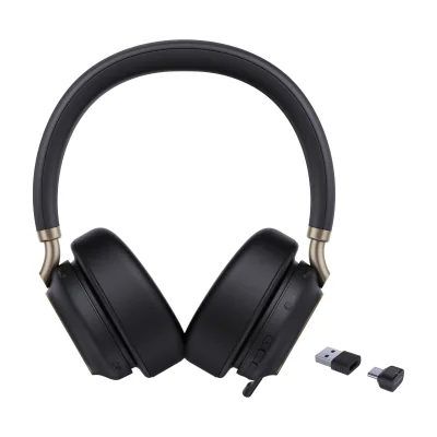 Yealink BH76 Plus UC Black USB-C/A Headset, Wireless, Calls/Music, 285 g, Headset, Black