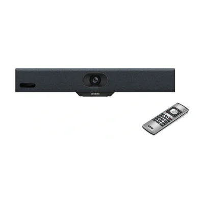 Yealink MeetingBar A10-010, Video collaboration bar, 4K Ultra HD, 30 fps, Android 10, Black, Grey
