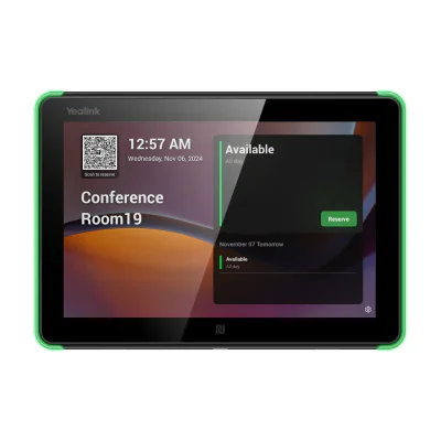 Yealink Room Panel E2, 20.3 cm (8"), 1280 x 800 pixels, LCD, Capacitive, Black, China
