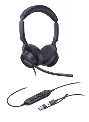 YLK WIRE UH46 Dual Teams USB-C/A 1308182