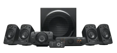 BOXE LOGITECH 5.1, RMS: 500W (4 x 67W, 1 x 165W, 1 x 67W), telecomanda wireless, black, "Z906" "980-000468"