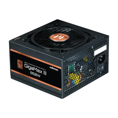 Zalman GigaMax III, 850 W, 200 - 240 V, 50/60 Hz, 7 A, Active, 130 W