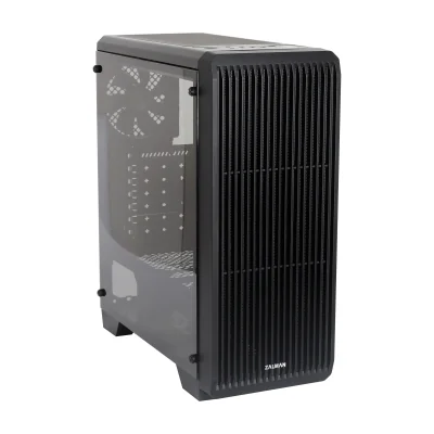 Zalman S2 Midi Tower Case - Black Window, Midi Tower, PC, Black, ATX, micro ATX, Mini-ITX, Acrylic, Plastic, Steel, Home/Office