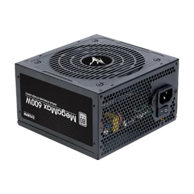 Zalman ZM600-TXII, 600 W, 200 - 240 V, 50 - 60 Hz, 5 A, Active, 540 W