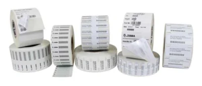 Zebra 10026769, White, Roll, Polyester, Thermal transfer, 10 cm, 4 cm