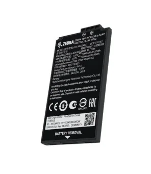 Zebra BTRY-TC1X-1XMA1-01, Battery, Zebra, TC15, TN28, Black, 500 mAh, 1 pc(s)