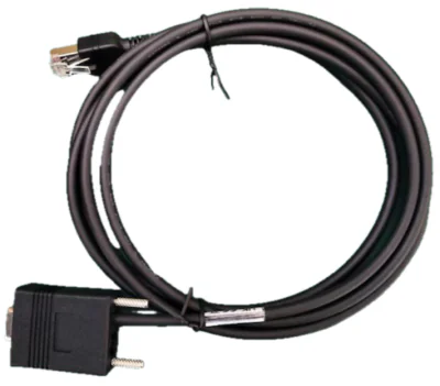 Zebra CBL-R20755-01, Extension cable, Black, DB-9, RJ-50, Straight, Straight