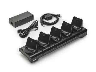 Zebra CRD-MPM-5SCHGEU1-01, AC, Indoor battery charger, Black, DC