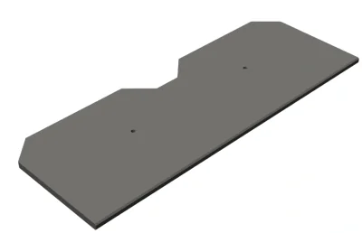 Zebra CS-CAB-SHV-SS, Rack shelf, Grey, 1 pc(s)