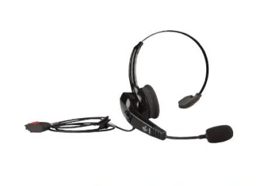 Zebra HS2100, Wired, Office/Call center, 98 g, Headset, Black