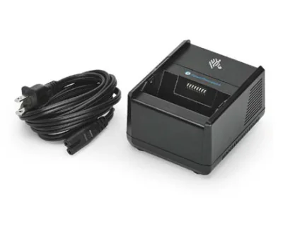 Zebra SAC-MPM-1BCHGEU1-01, AC, Indoor battery charger, Black, DC
