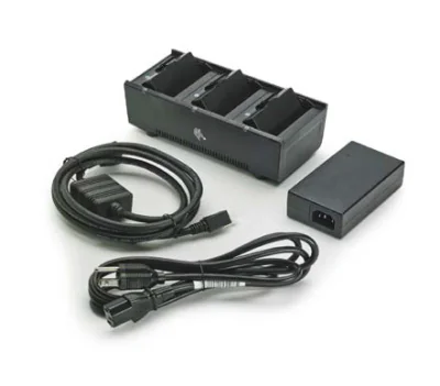 Zebra SAC-MPM-3BCHGEU1-01, AC, Indoor battery charger, Black, AC, DC
