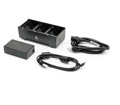 Zebra SAC-MPP-3BCHGEU1-01, AC, Indoor battery charger, ZQ610, ZQ620, QLn220, QLn320, QLn420, QLn220 HC, QLn320 HC, ZQ510, ZQ520, Black, DC
