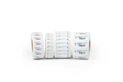 Zebra Silverline Blade II+ RFID Label, White, Synthetic, Thermal transfer, Acrylic, Zebra, 6 cm