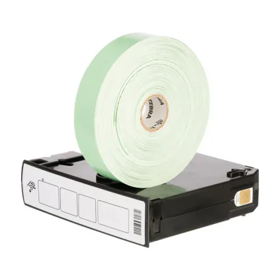 Zebra Z-Band Splash Wristband, White, Self-adhesive printer label, Thermal transfer, Zebra, 1" x 10", 350 pc(s)