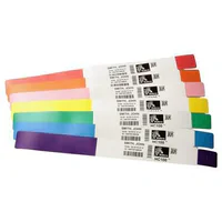 Zebra Z-Band UltraSoft, Hospital wristband, Green, White, Monochromatic, Adhesive, 27.9 cm (11")