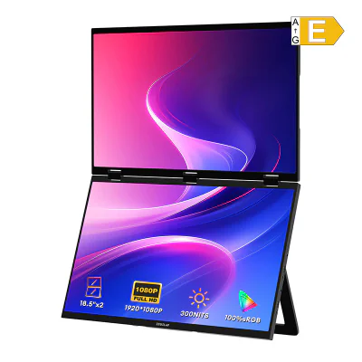 ZEUSLAP Z18W Monitor portabil dublu de 18"