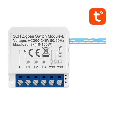 ZigBee Avatto LZWSM16-W3 Întrerupător inteligent de prize TUYA fără neutru