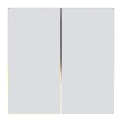 ZigBee Avatto TS60-EU-W2 Touch Light Switch Dual TUYA (alb).