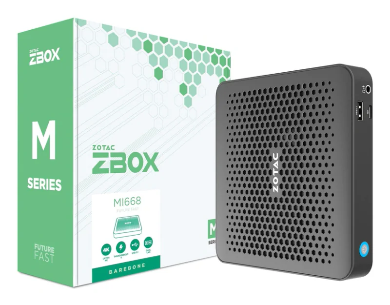 ZOTAC ZBOX SFF/2 DDR5 SODIMM M.2 SSD SLOT 2 I7 - imaginea 8